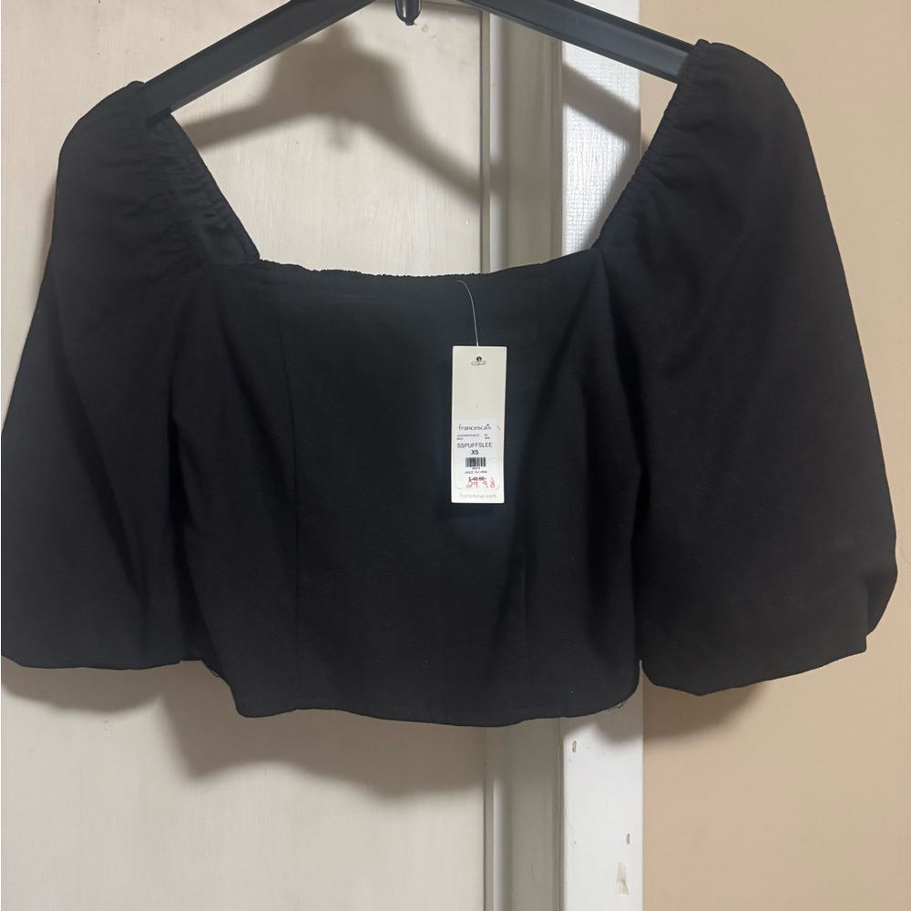 Elegant Black Women's Top